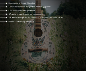 Guitarra Clásica Studio Indie 36" - Incluye Funda Acolchada