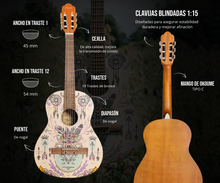Cargar imagen en el visor de la galería, Guitarra Clásica Studio Indie 36&quot; - Incluye Funda Acolchada