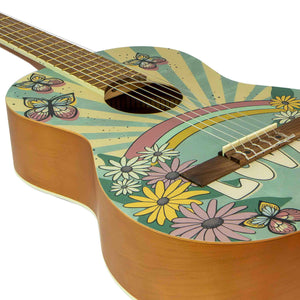 Guitarra Clásica Studio Mystical Butterfly 36" - Incluye Funda