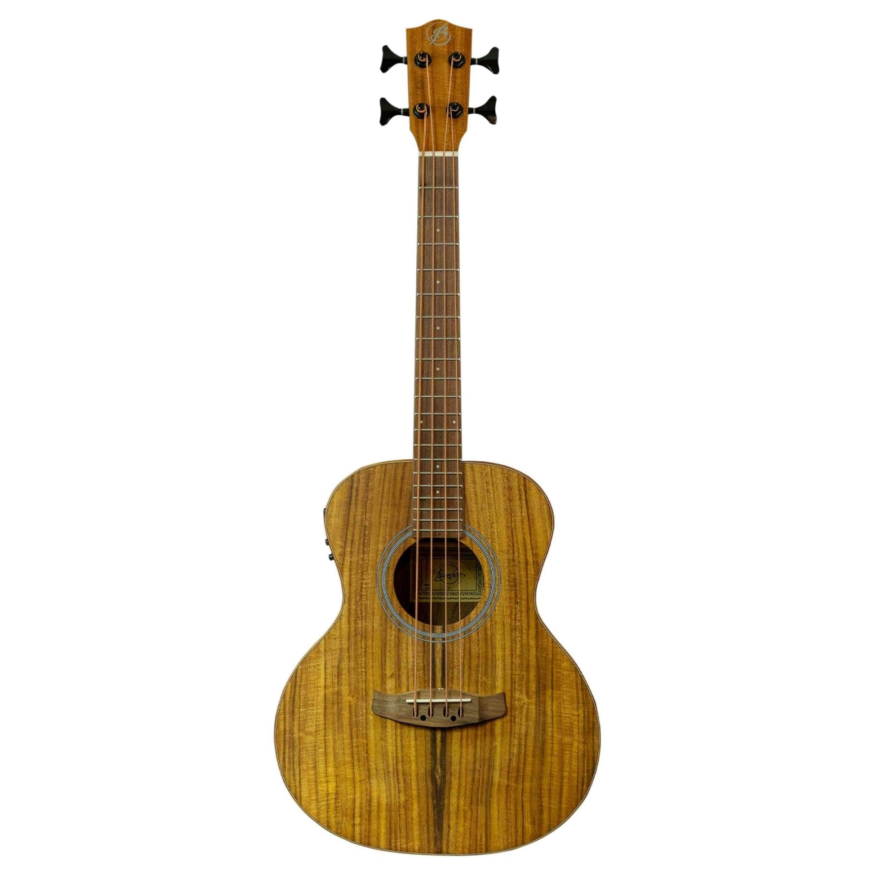 Bajo Electroacústico Koa 38" - Incluye Funda Acolchada - Bamboo Música