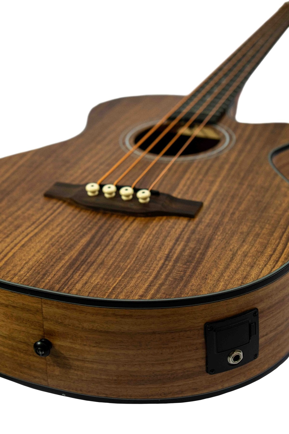 Bajo Electroacústico Koa 40″- Incluye Funda Acolchada - Bamboo Música