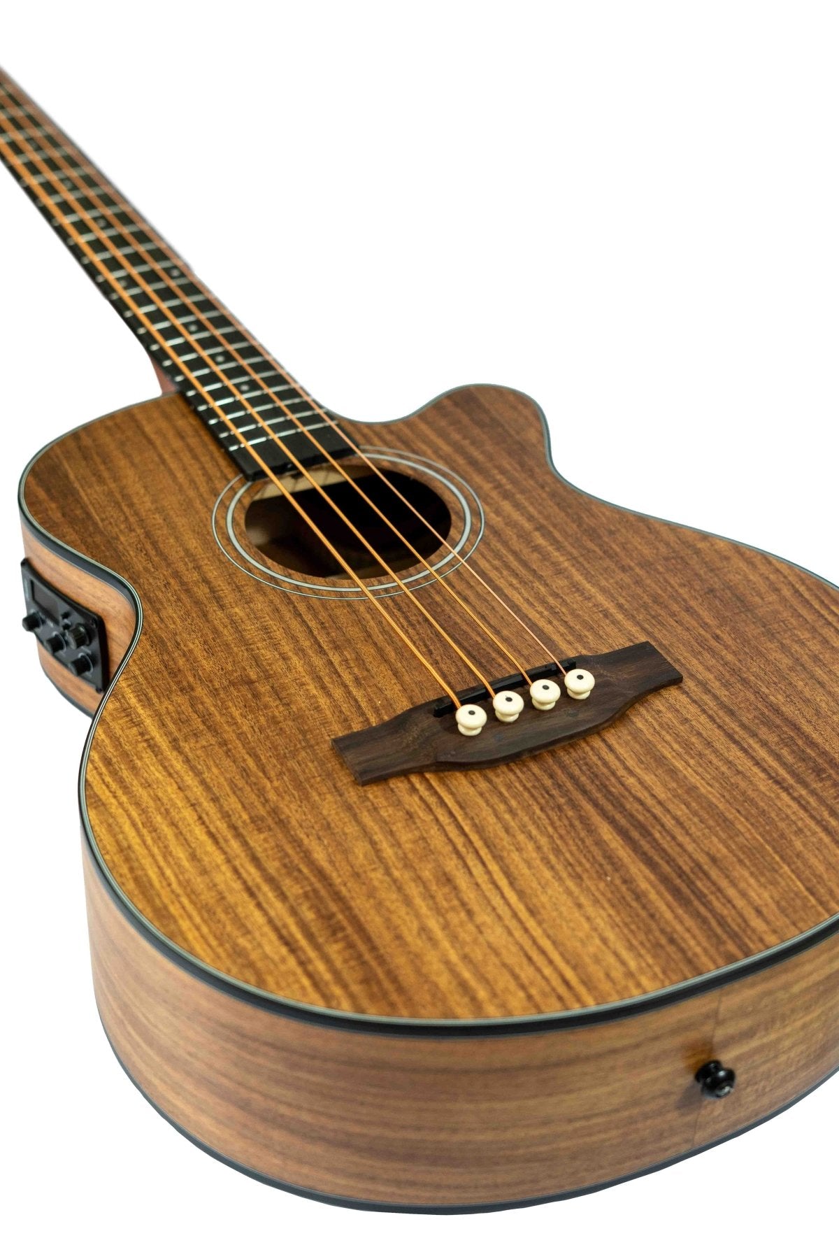 Bajo Electroacústico Koa 40″- Incluye Funda Acolchada - Bamboo Música
