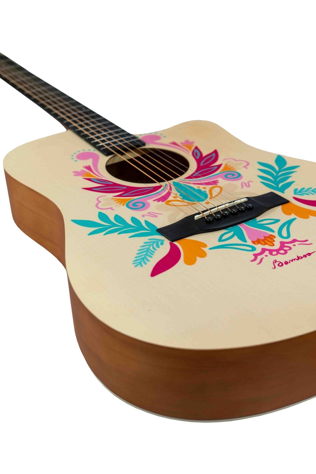 Guitarra Acustica Festival 41" - Incluye Funda - Bamboo Música