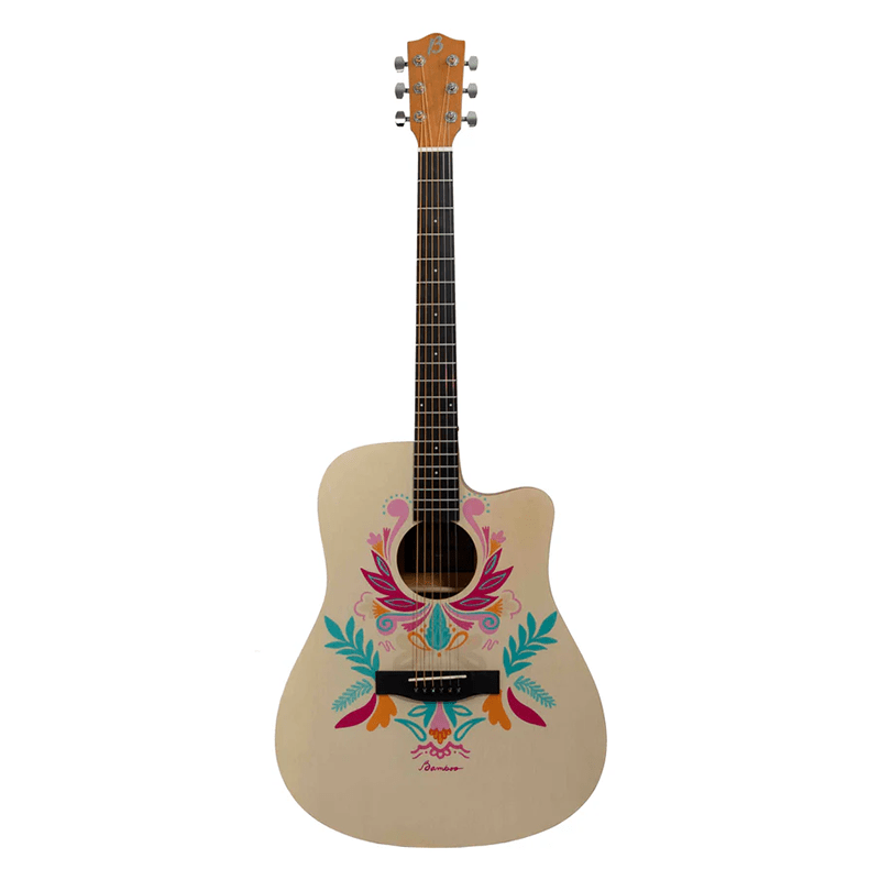Guitarra Acustica Festival 41" - Incluye Funda - Bamboo Música