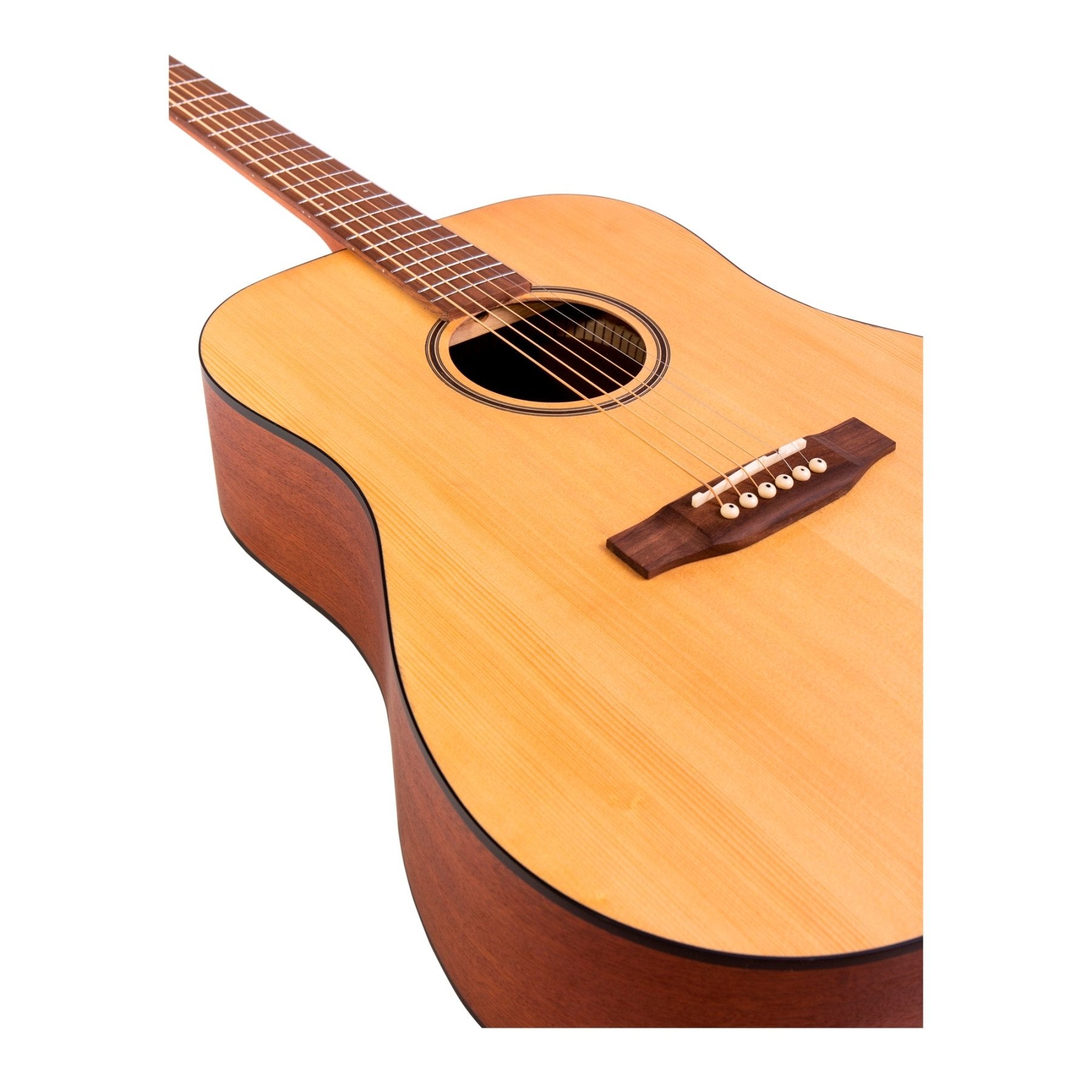 Guitarra Acústica Harmony Spruce 41" – Outlet (Fondo Roto) - Bamboo Música