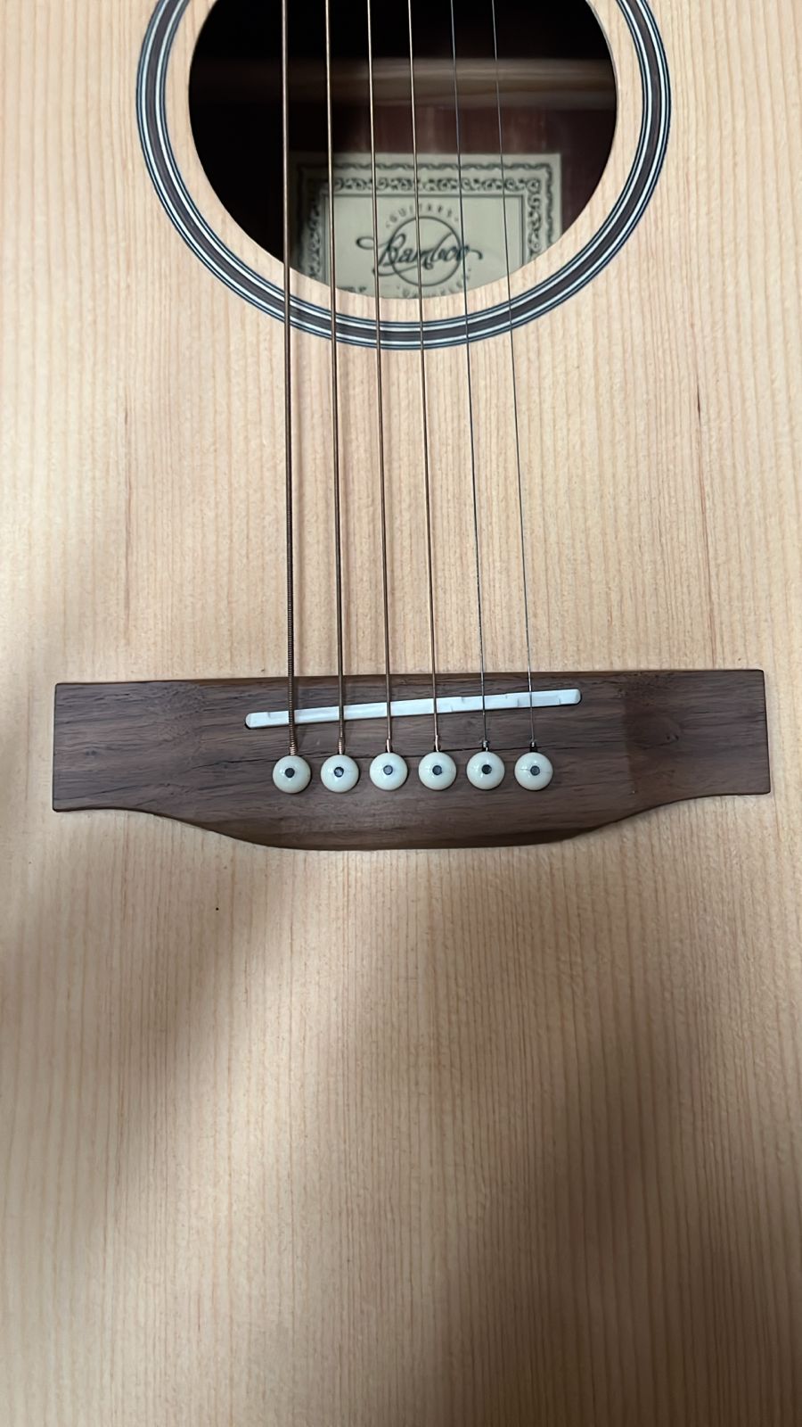 Guitarra Acústica Harmony Spruce 41" – Outlet (Puente Roto) - Bamboo Música