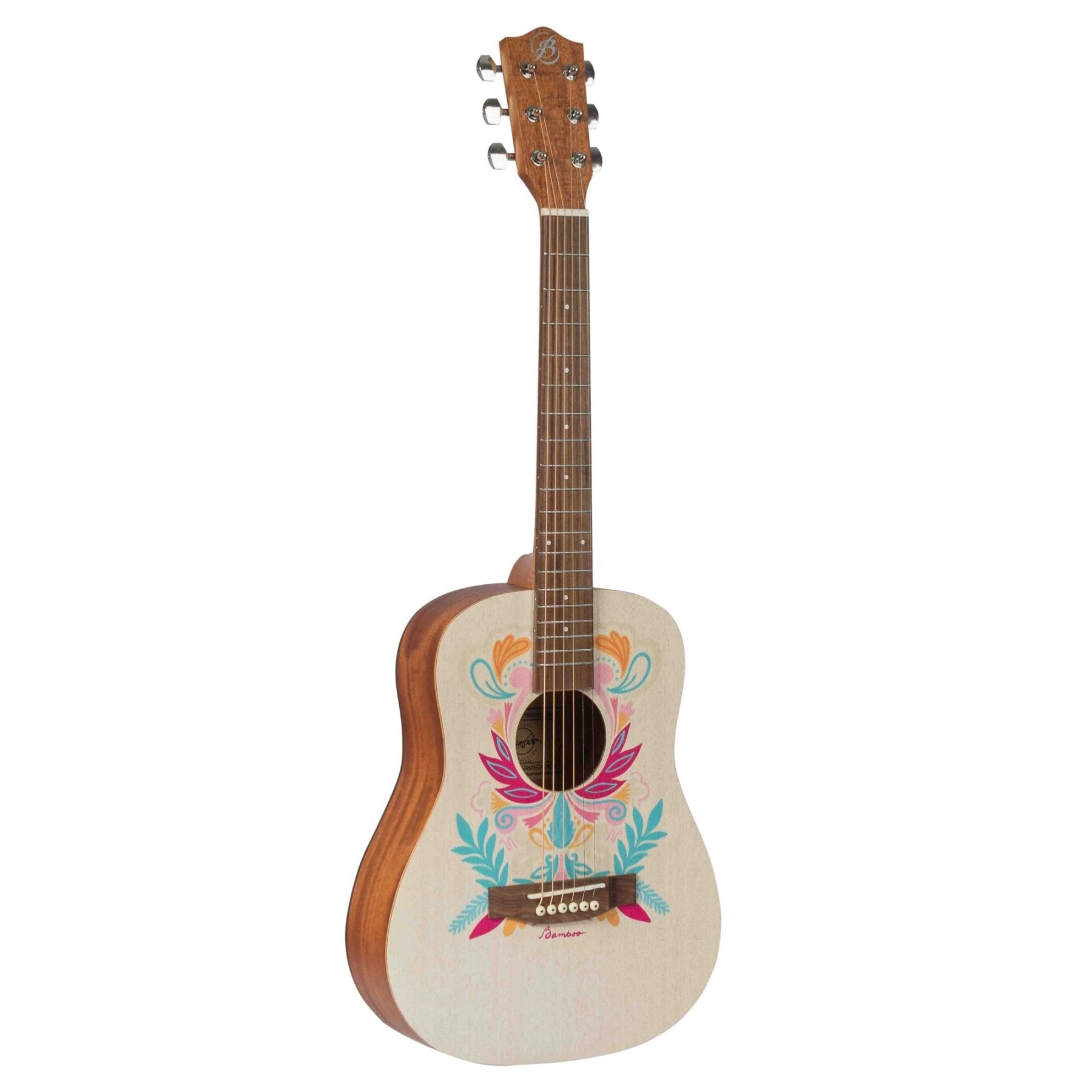 Guitarra Acústica Travel Festival 34" - Incluye Funda - Bamboo Música