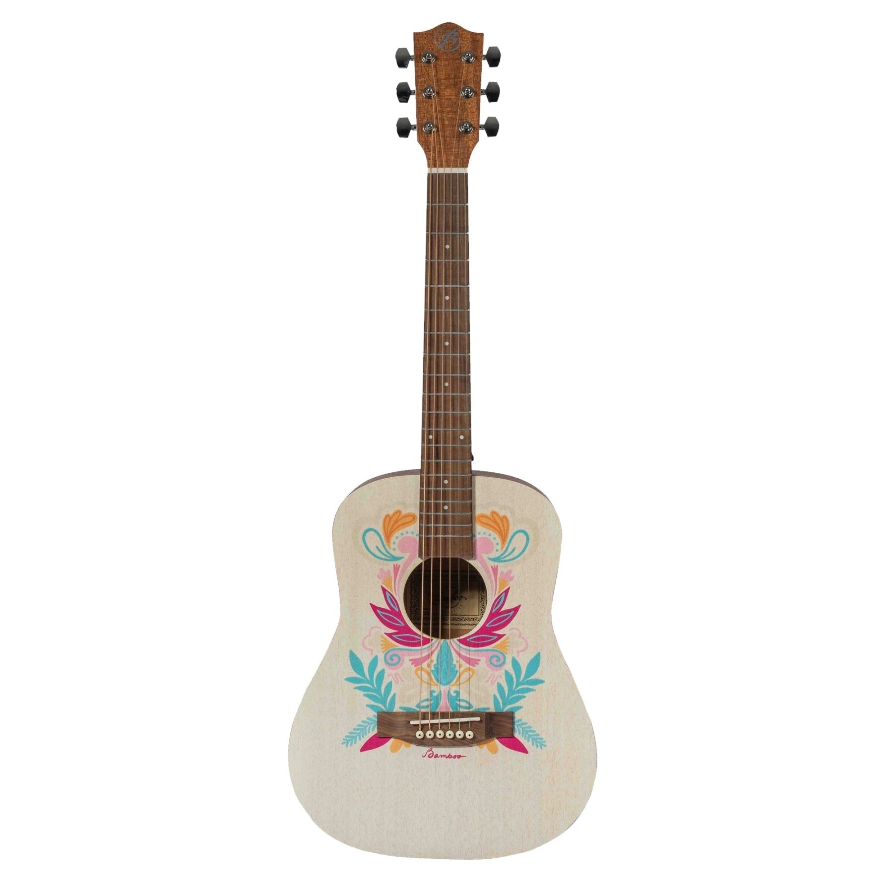 Guitarra Acústica Travel Festival 34" - Incluye Funda - Bamboo Música