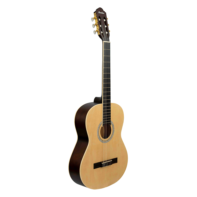 Guitarra Bamboo Clásica Estudio Natural 39” con Funda - Bamboo Música