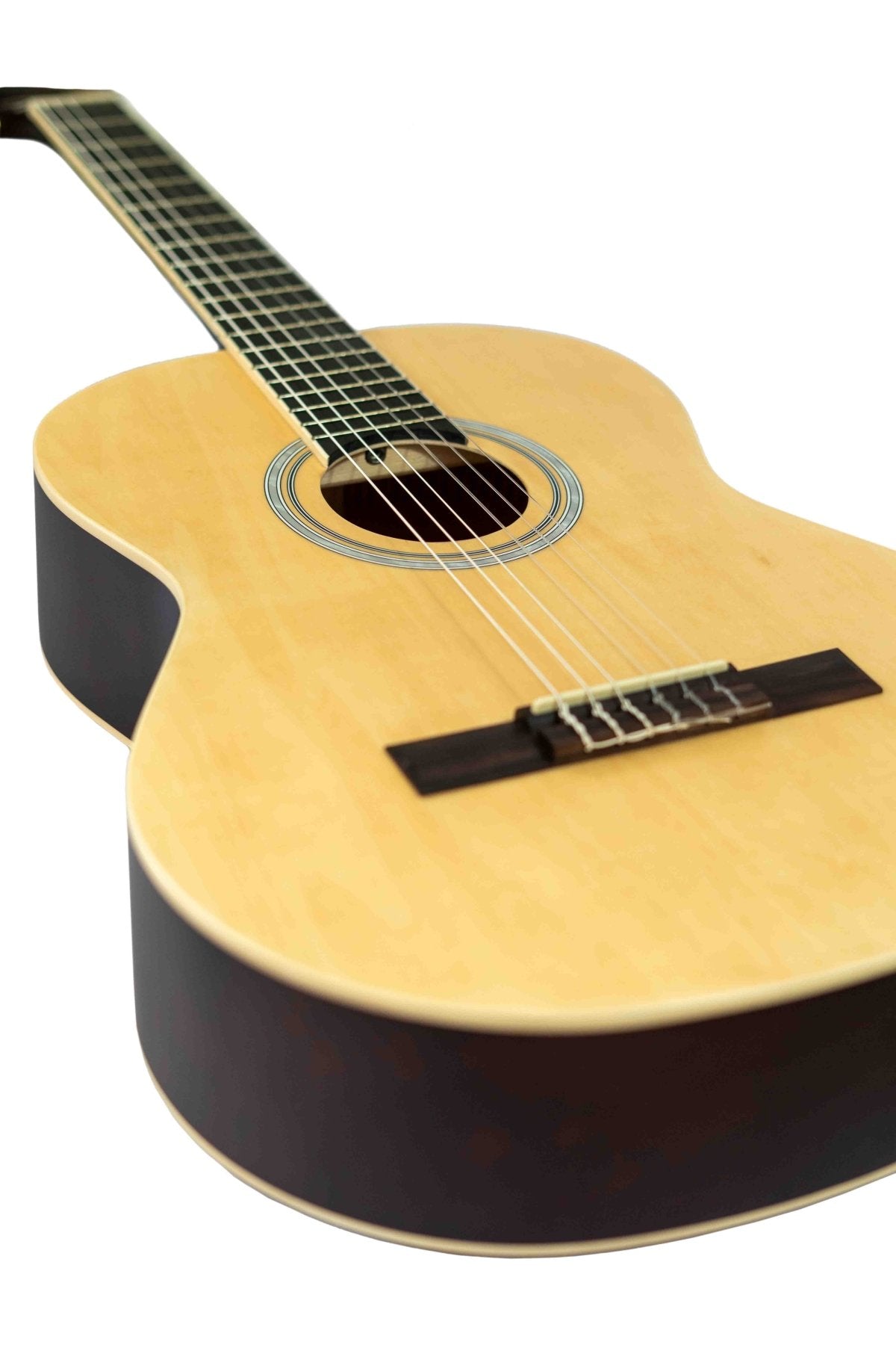 Guitarra Bamboo Clásica Estudio Natural 39” con Funda - Bamboo Música