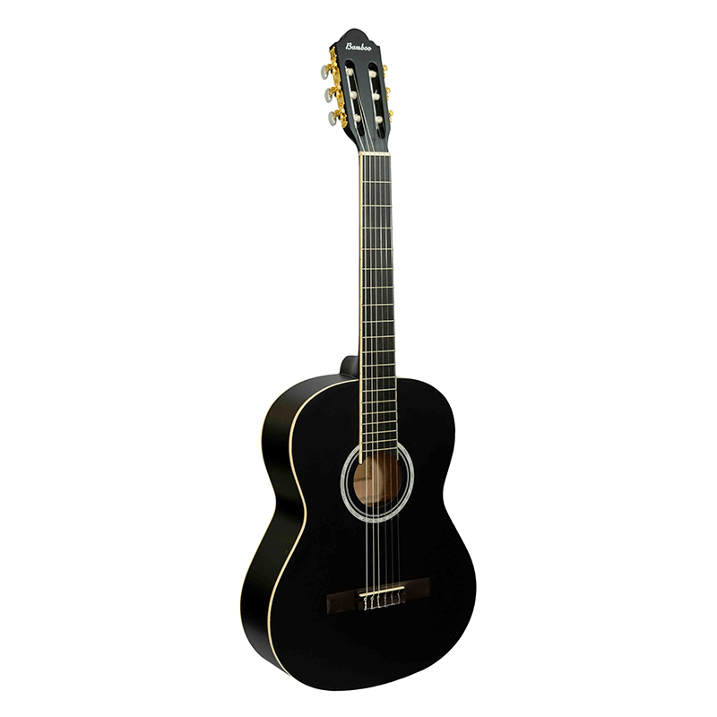Guitarra Bamboo Clásica Estudio Negra 39” con Funda - Bamboo Música