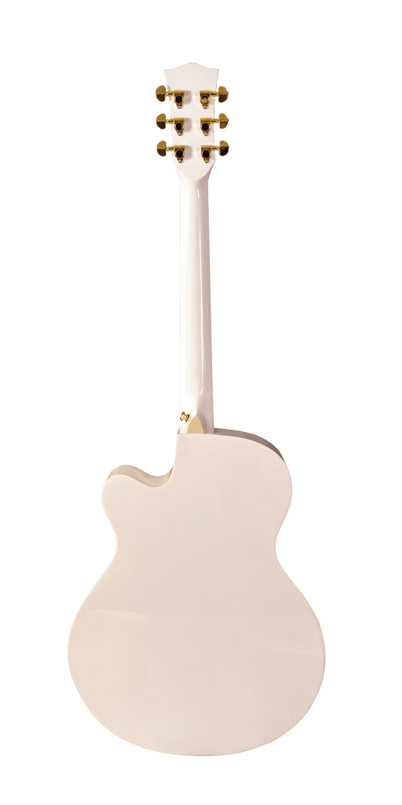 Guitarra Bamboo Electroacústica Blanca Linden 40” con Funda - Bamboo Música