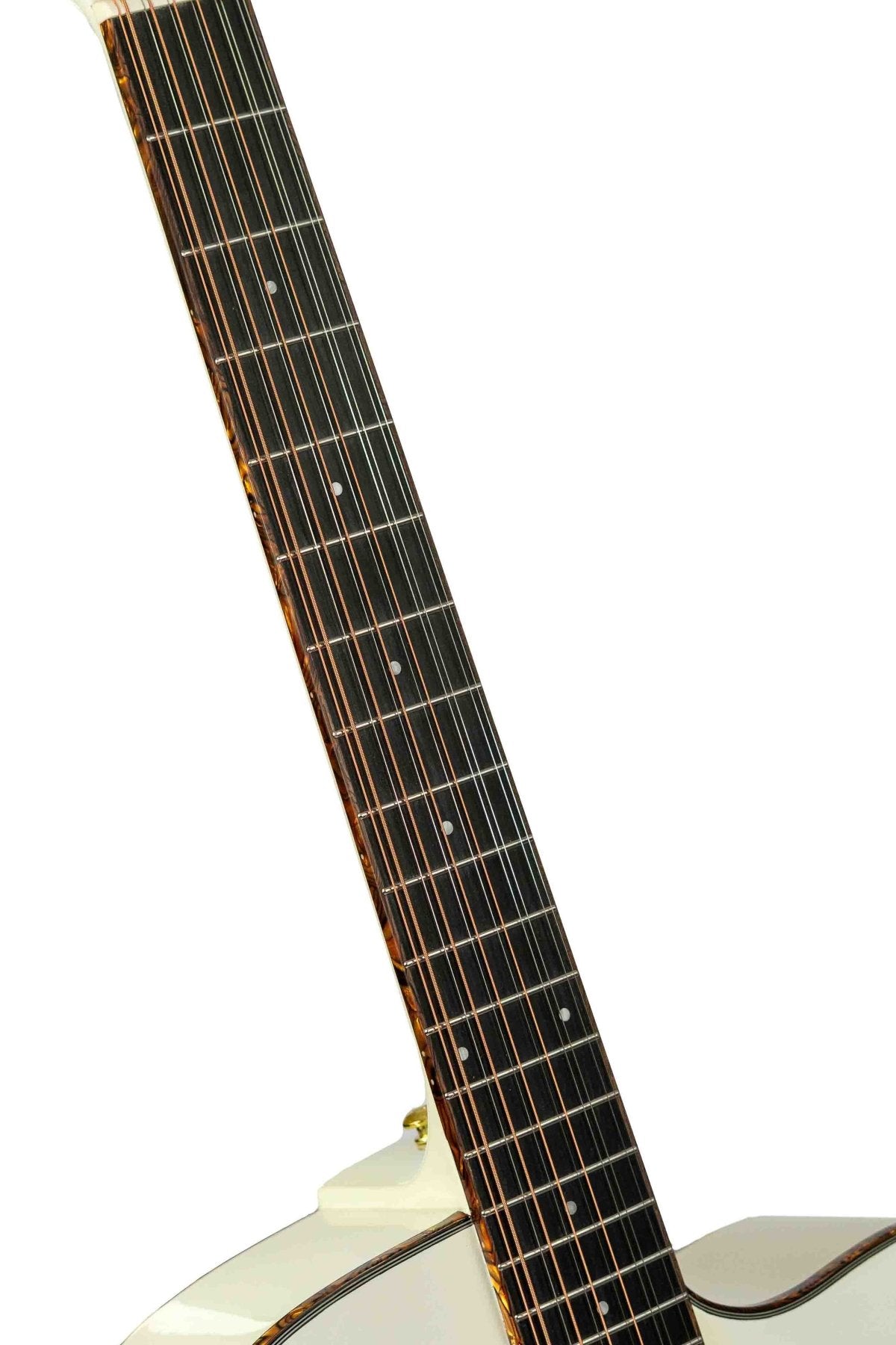 Guitarra Bamboo Electroacustica DOCEROLA Blanca Linden 41” con Funda - Bamboo Música