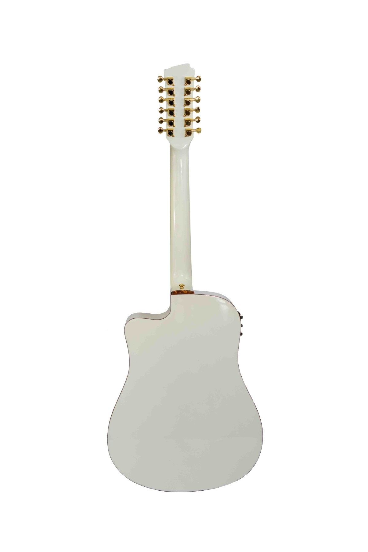 Guitarra Bamboo Electroacustica DOCEROLA Blanca Linden 41” con Funda - Bamboo Música