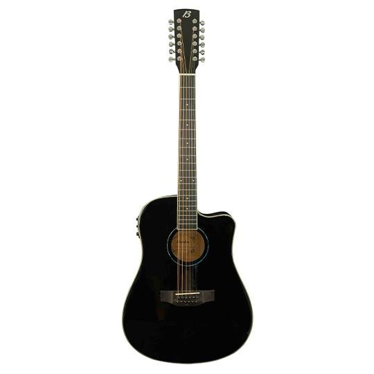 Guitarra Bamboo Electroacustica DOCEROLA Negra Linden 41” con Funda - Bamboo Música