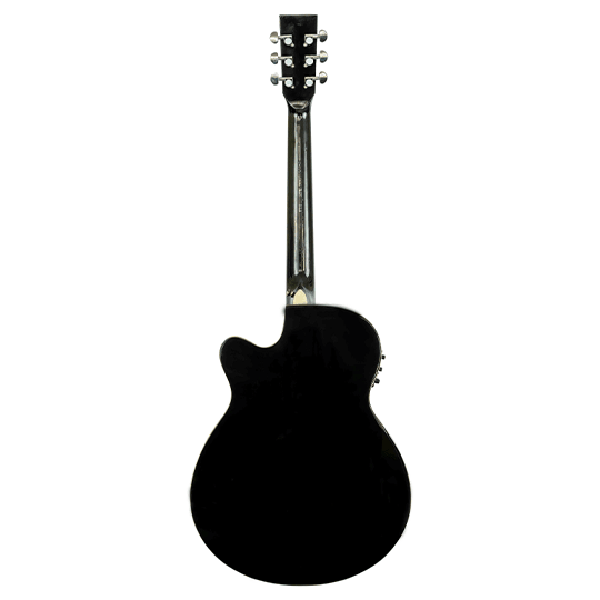 Guitarra Bamboo Electroacustica Negra Linden 40” con Funda - Bamboo Música