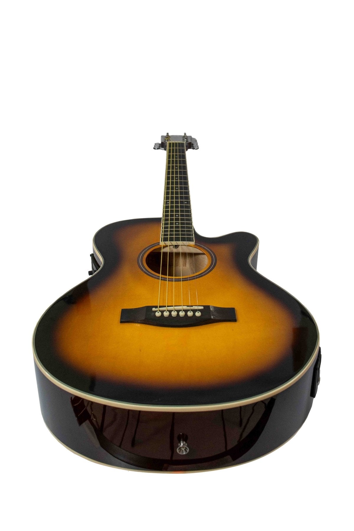 Guitarra Bamboo Electroacustica Sunburst Linden 40” con Funda - Bamboo Música