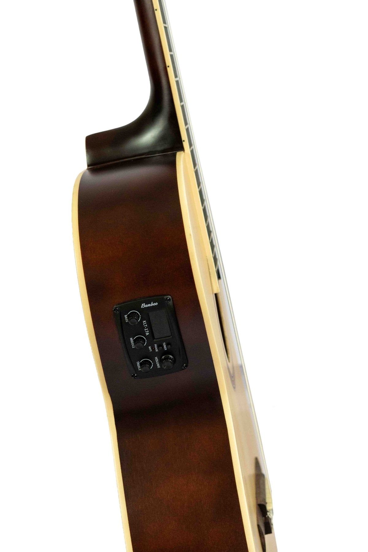 Guitarra Bamboo Electroclasica Studio Natural 39” con Funda - Bamboo Música