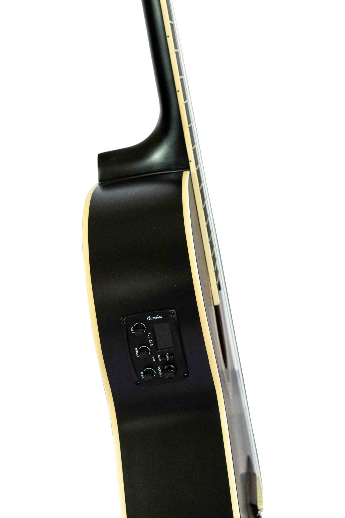 Guitarra Bamboo Electroclasica Studio Negra 39” con Funda - Bamboo Música