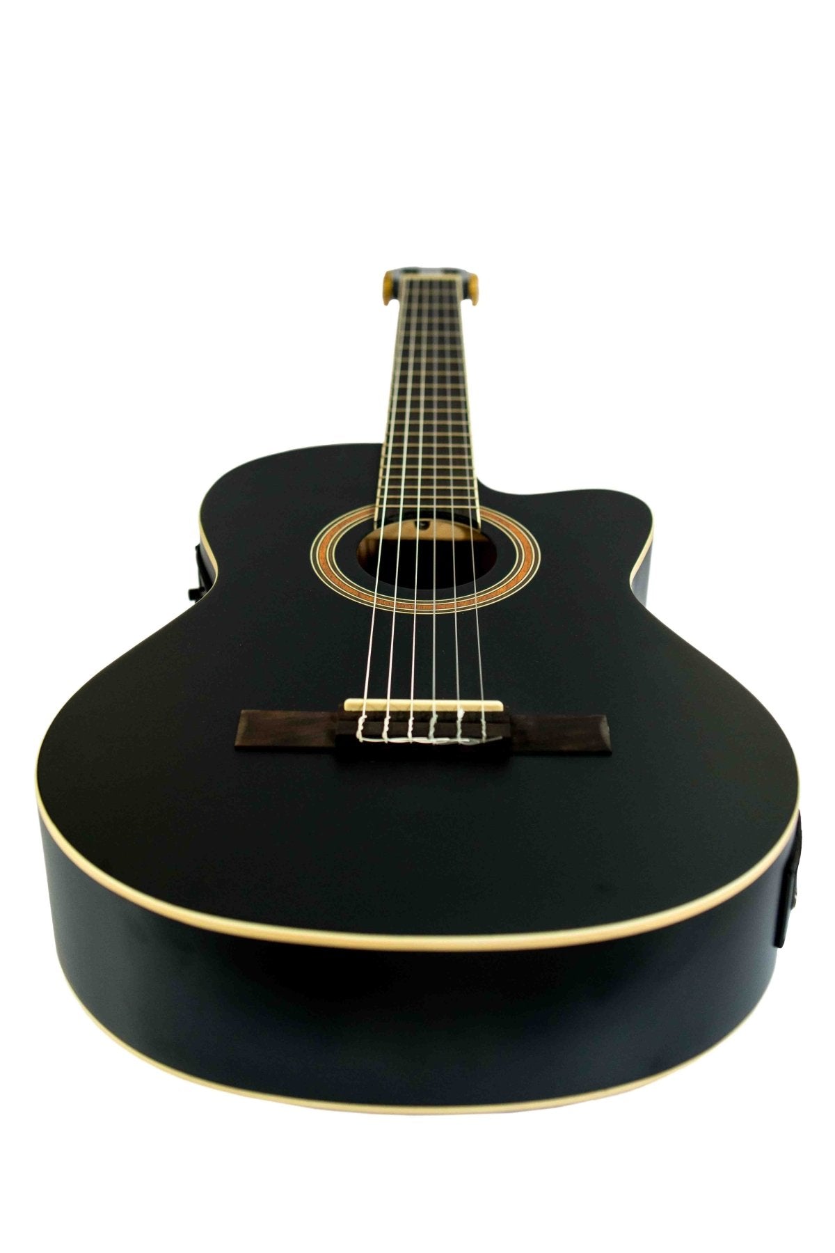 Guitarra Bamboo Electroclasica Studio Negra 39” con Funda - Bamboo Música
