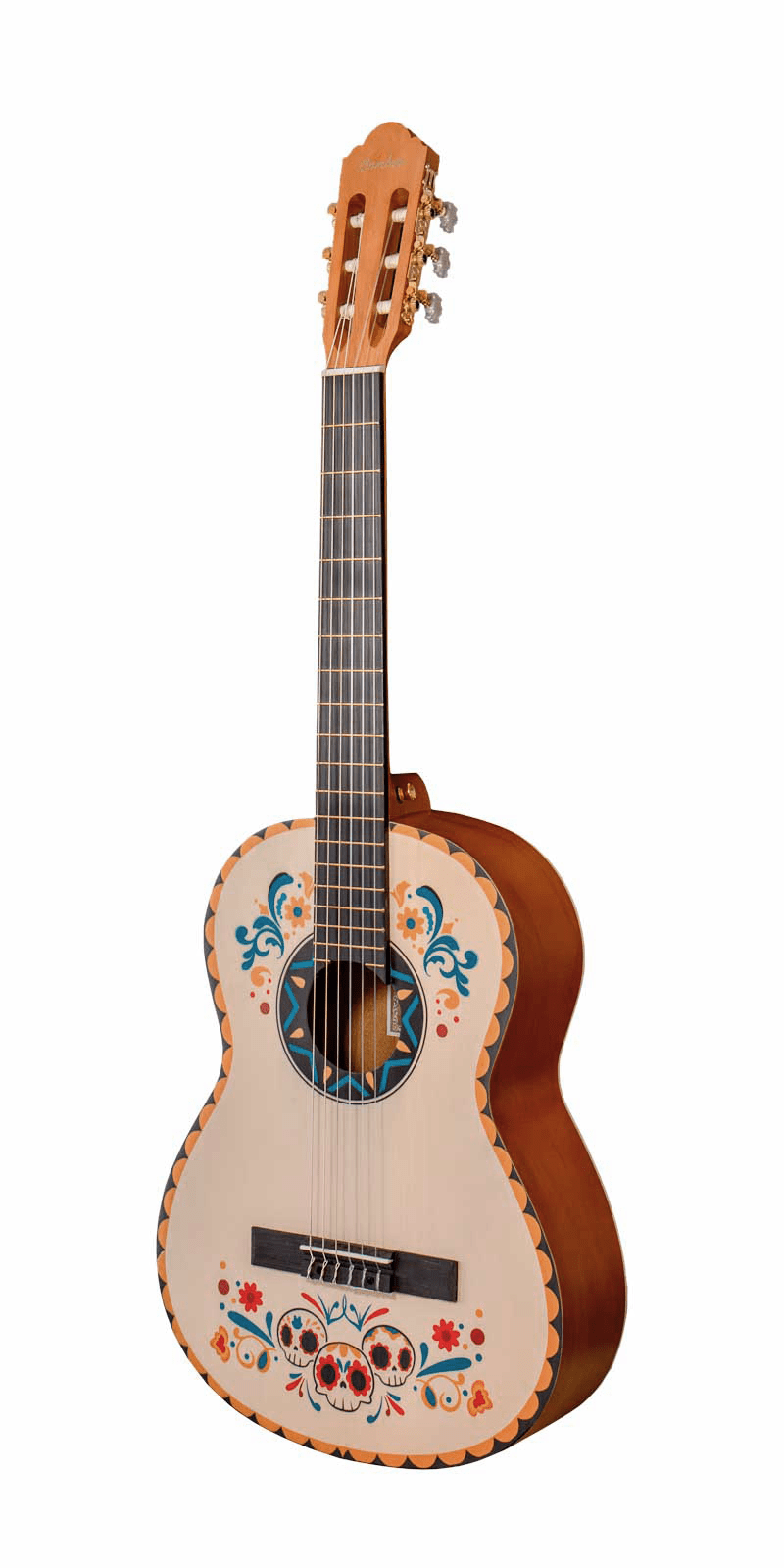 Guitarra Clasica Bamboo Estudio Dia De Muertos 39 - Bamboo Música