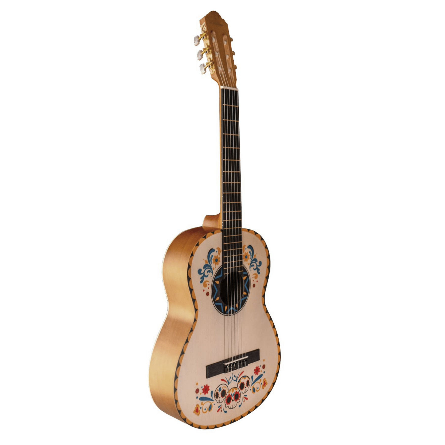 Guitarra Clasica Bamboo Estudio Dia De Muertos 39 - Bamboo Música