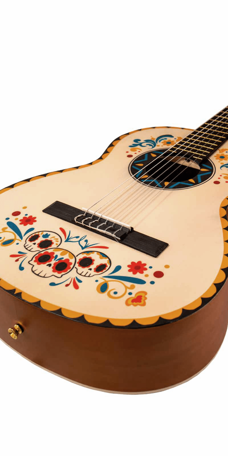 Guitarra Clasica Bamboo Estudio Dia De Muertos 39 - Bamboo Música