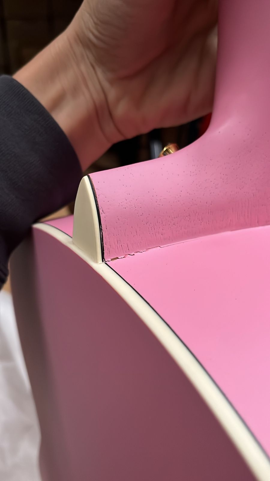 Guitarra Clasica Estudio Rosa 39" - Incluye Funda - Outlet (Taco mal pegado) - Bamboo Música