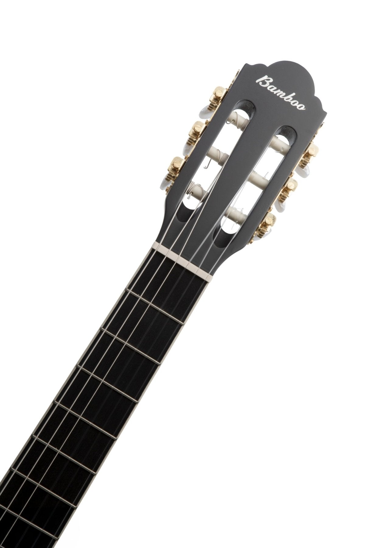 Guitarra Clásica Negra Estudio Spruce 39" - Incluye Funda - Bamboo Música