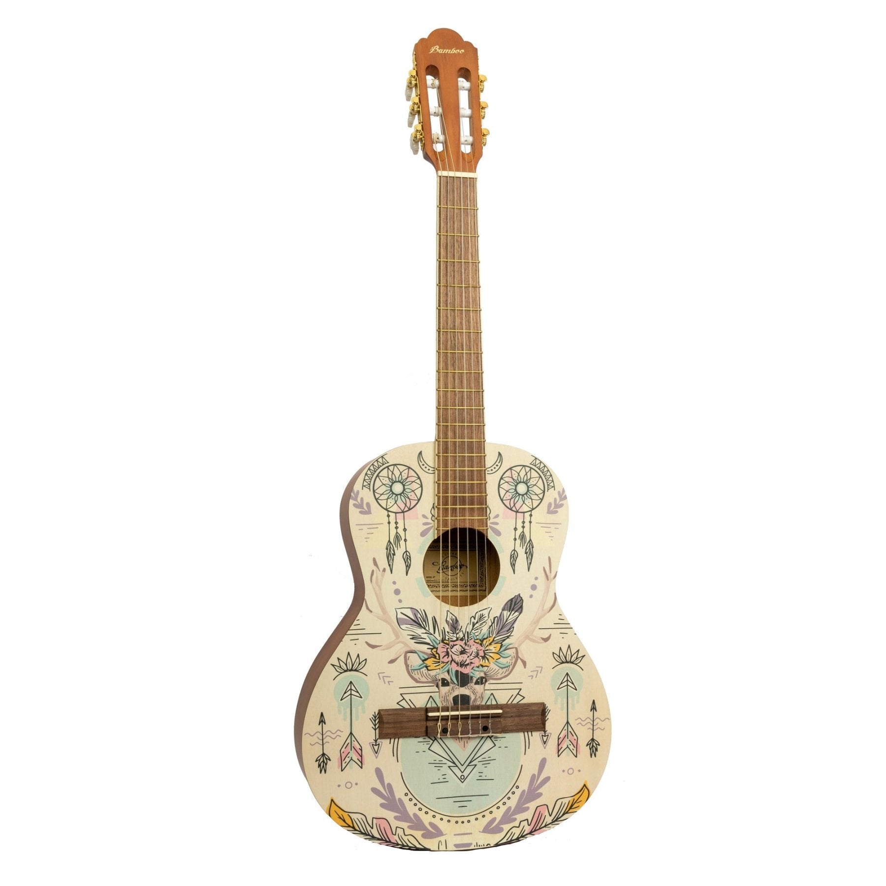 Guitarra Clásica Studio Indie 36″ - Incluye Funda - Bamboo Música