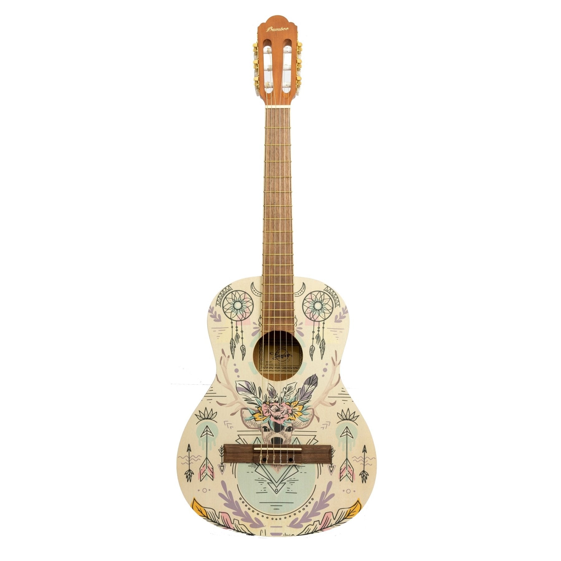 Guitarra Clásica Studio Indie 36″ - Incluye Funda - Bamboo Música