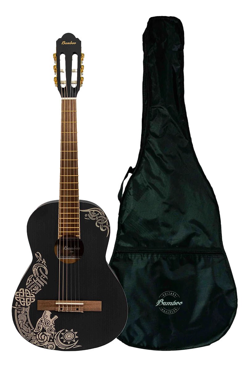 Guitarra Clásica Studio Nordic Wolf 36″ - Incluye Funda - Bamboo Música