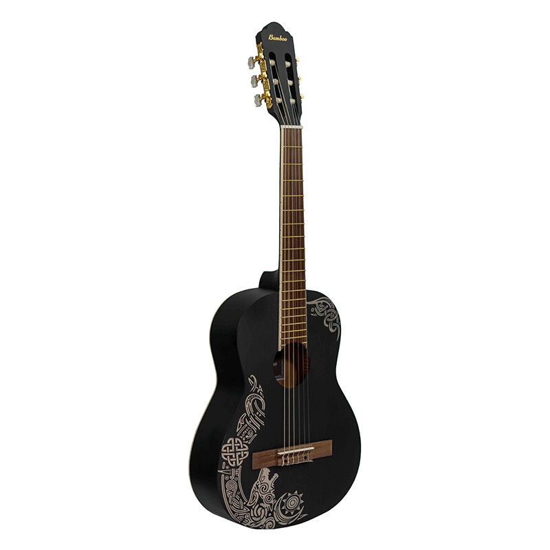 Guitarra Clásica Studio Nordic Wolf 36″ - Incluye Funda - Bamboo Música