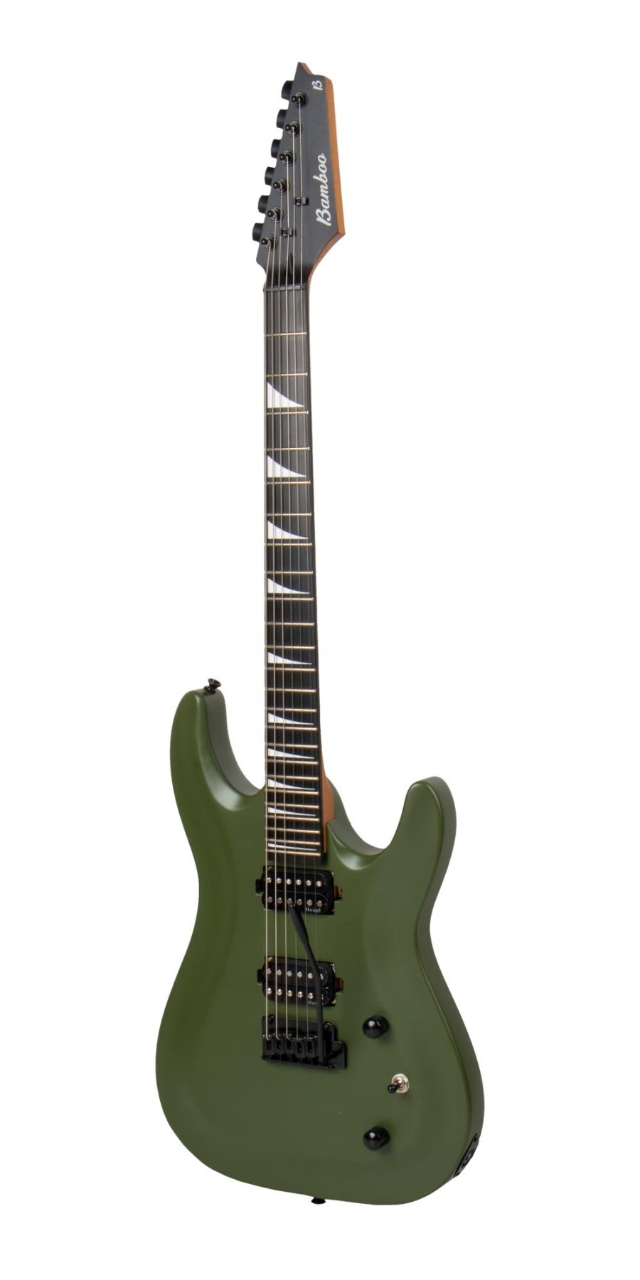 Guitarra Electrica BOKY HH Green - Bamboo Música