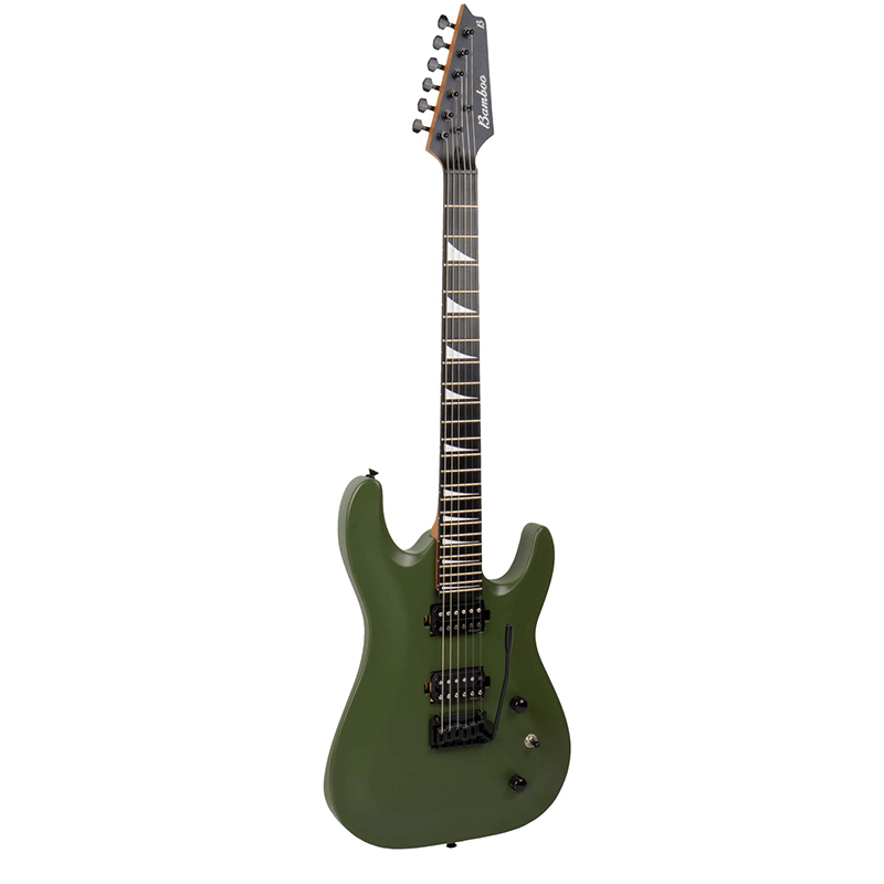 Guitarra Electrica BOKY HH Green - Bamboo Música