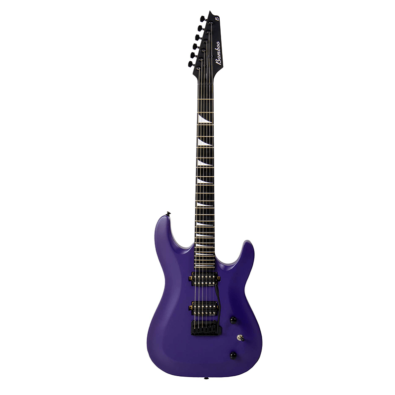 Guitarra Electrica BOKY HH Purple - Bamboo Música