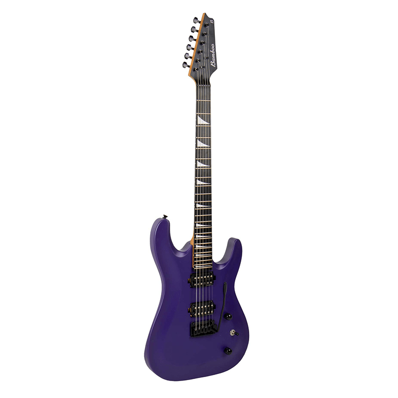 Guitarra Electrica BOKY HH Purple - Bamboo Música