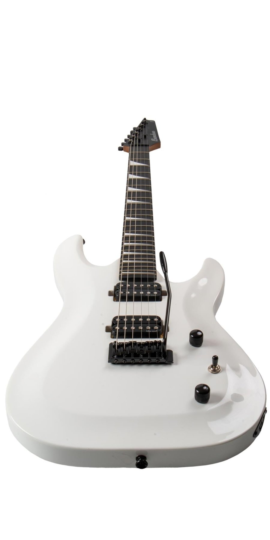 Guitarra Electrica BOKY HH White - Bamboo Música
