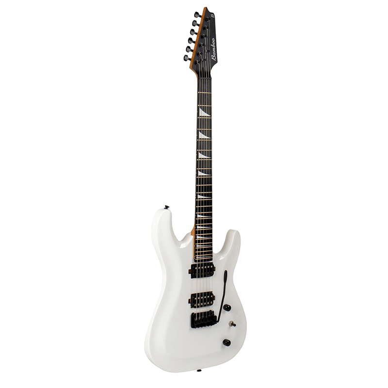 Guitarra Electrica BOKY HH White - Bamboo Música