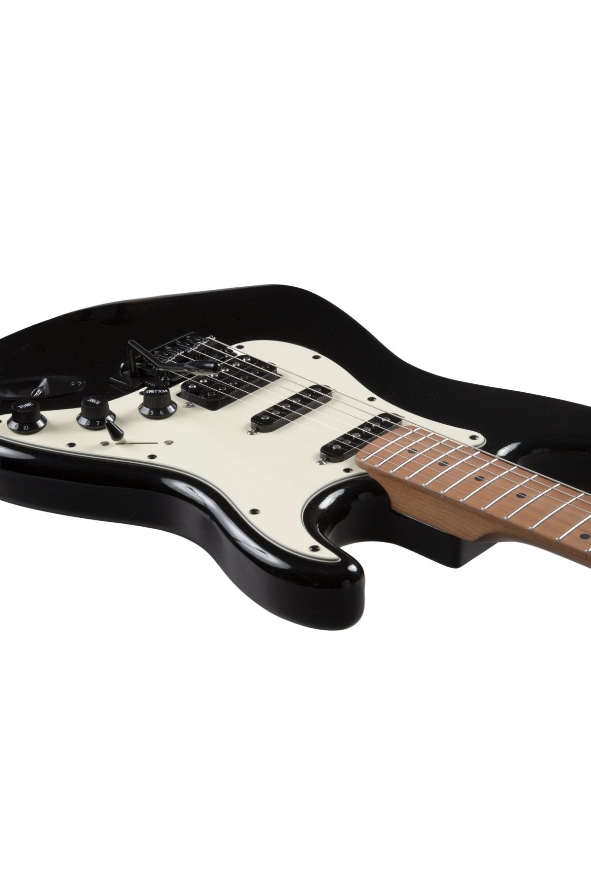 Guitarra Electrica SOLAR Strato SSH Black - Bamboo Música