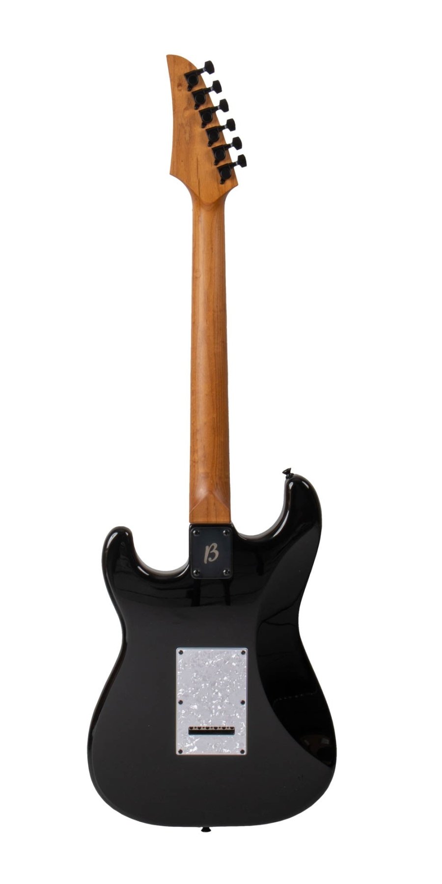 Guitarra Electrica SOLAR Strato SSH Black - Bamboo Música