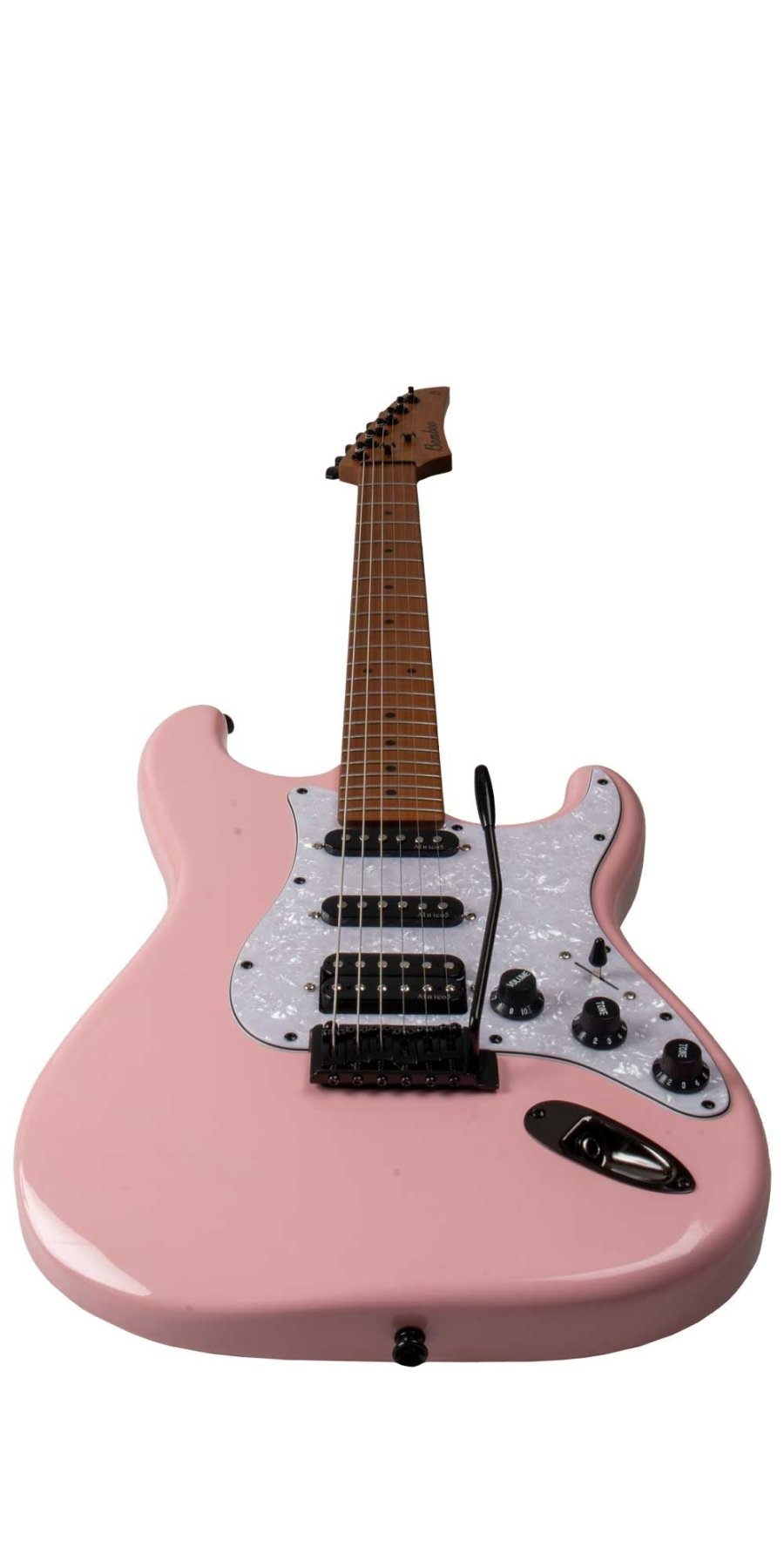 Guitarra Electrica SOLAR Strato SSH Pink - Bamboo Música