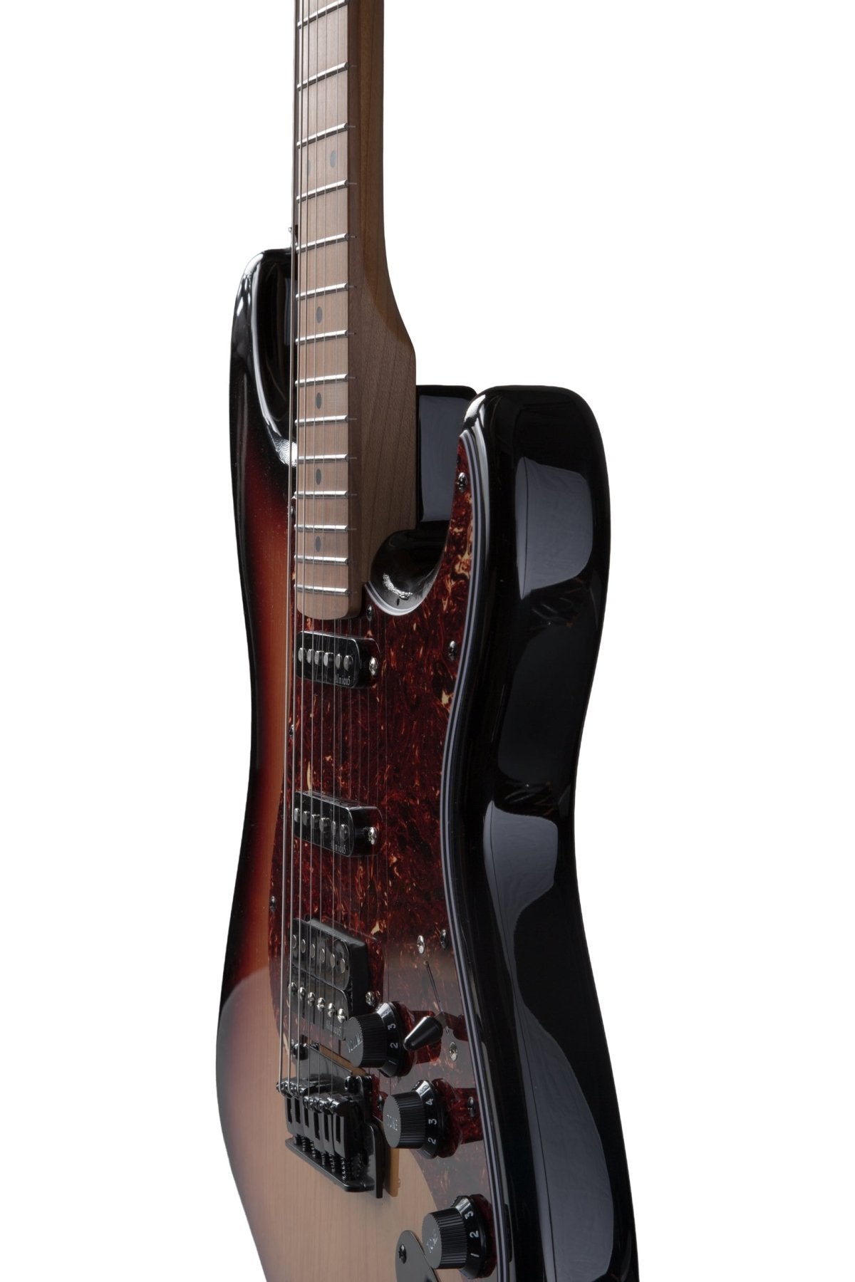 Guitarra Electrica SOLAR Strato SSH Sunburst - Bamboo Música