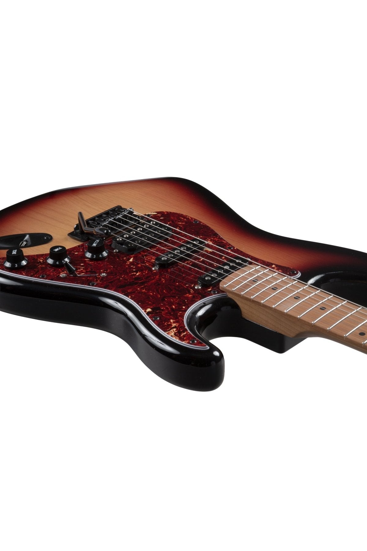 Guitarra Electrica SOLAR Strato SSH Sunburst - Bamboo Música