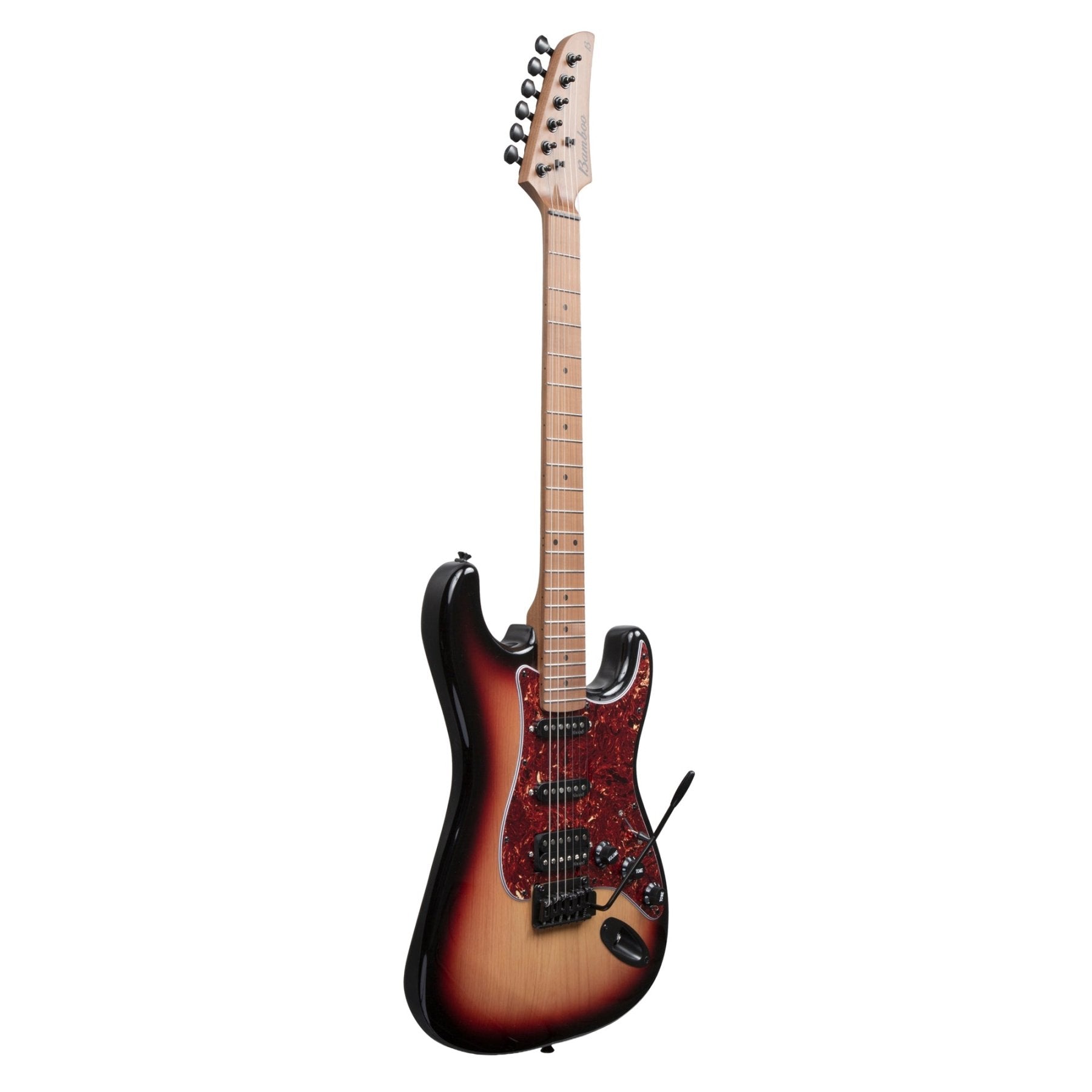 Guitarra Electrica SOLAR Strato SSH Sunburst - Bamboo Música