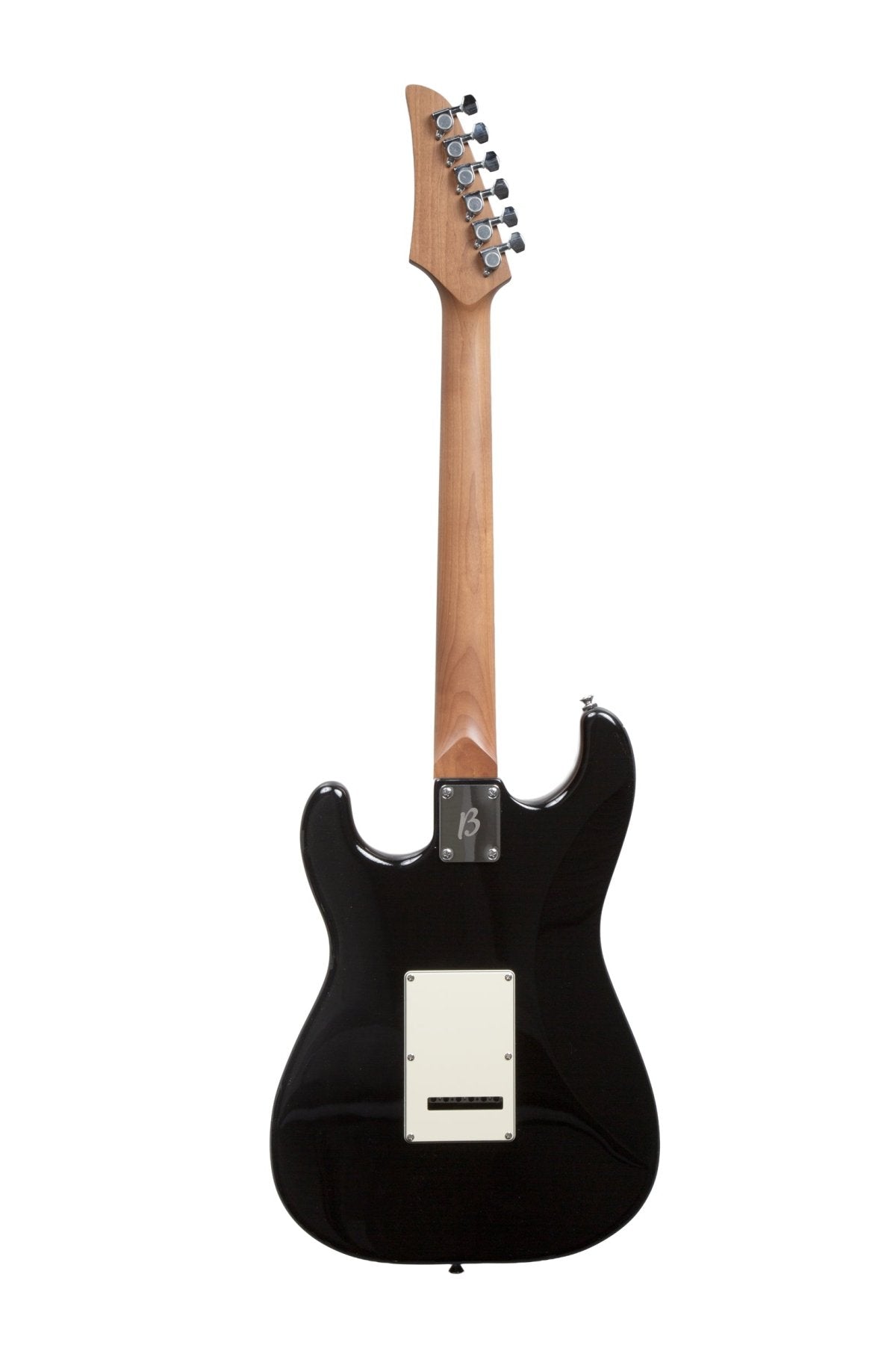 Guitarra Electrica SOLAR Strato SSS Black - Bamboo Música