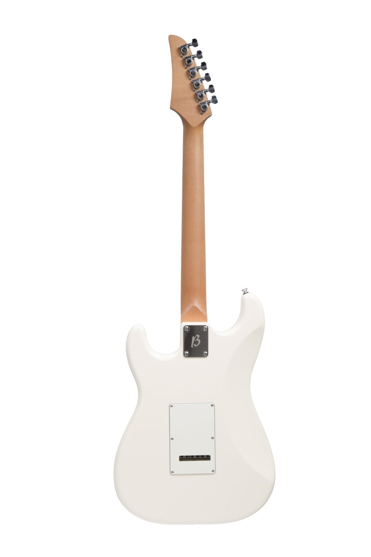 Guitarra Electrica SOLAR Strato SSS White - Bamboo Música