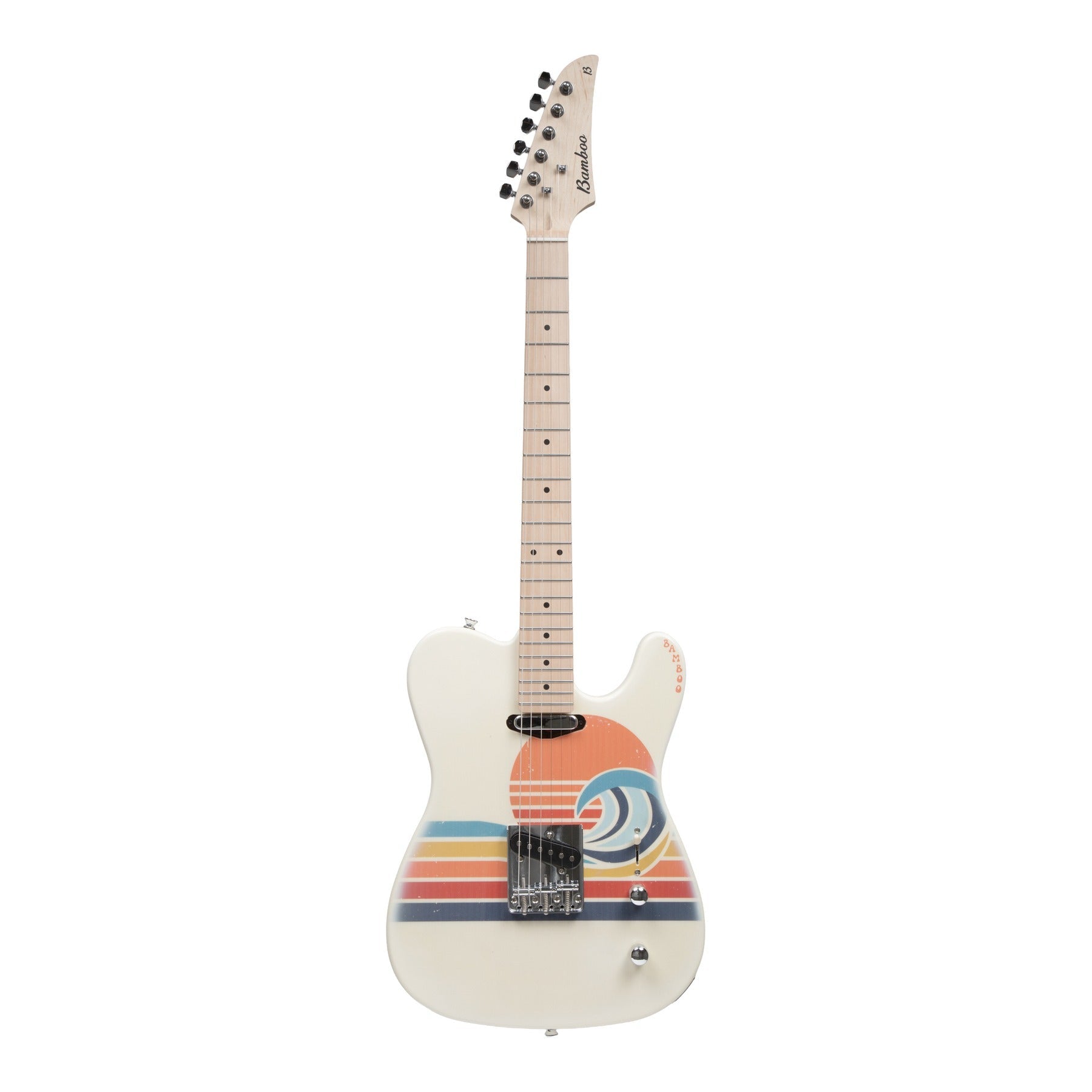 Guitarra Eléctrica ZYCAST T-Style Retro - Bamboo Música