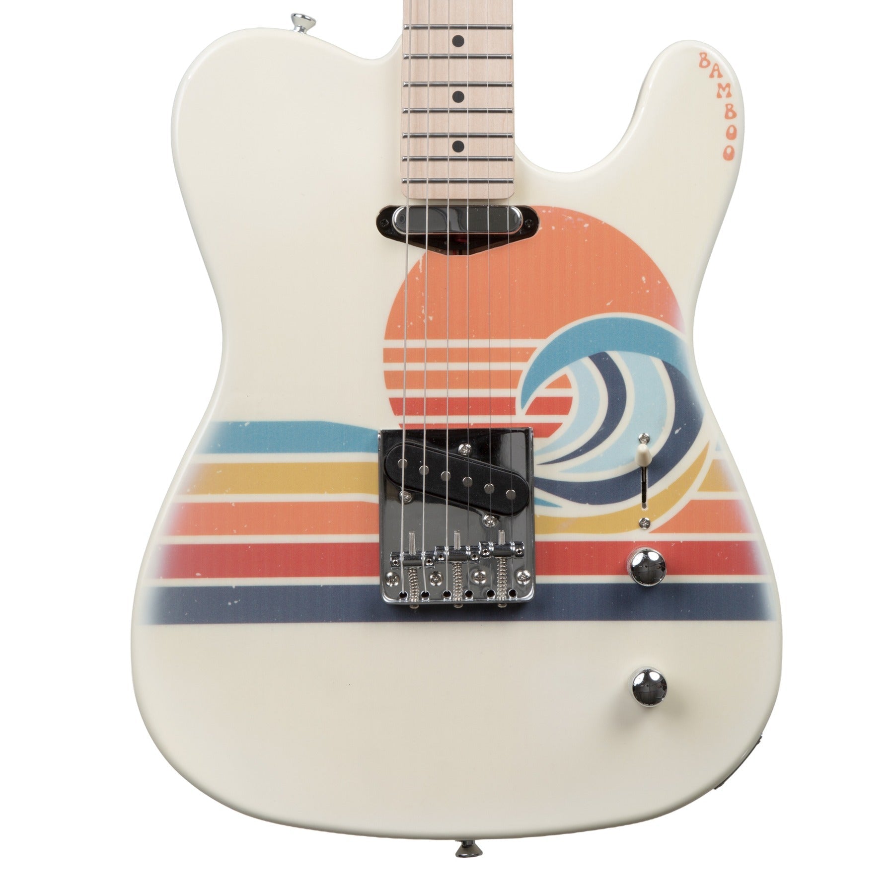 Guitarra Eléctrica ZYCAST T-Style Retro - Bamboo Música