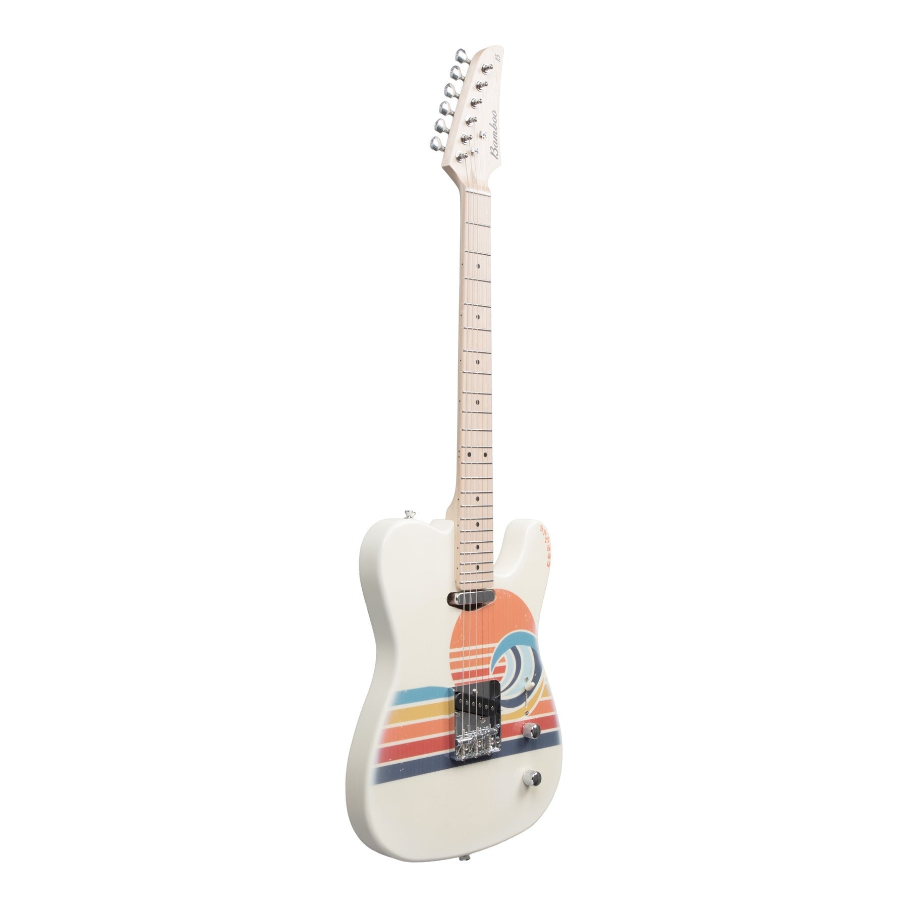 Guitarra Eléctrica ZYCAST T-Style Retro - Bamboo Música